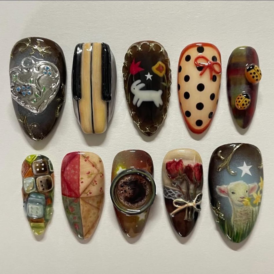 Resin Art Liquid - 24 pçs estilo country do vintage