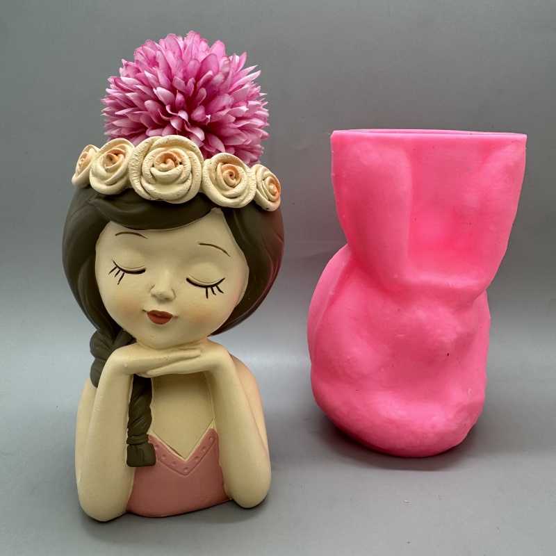 Resin Art Furniture - Molde de silicone para vaso de