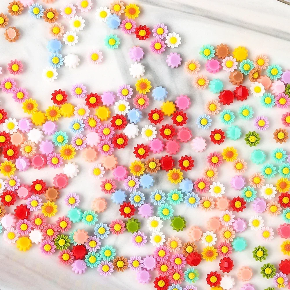Resin Art Rose Petals - 100 pçs diy encantos do prego