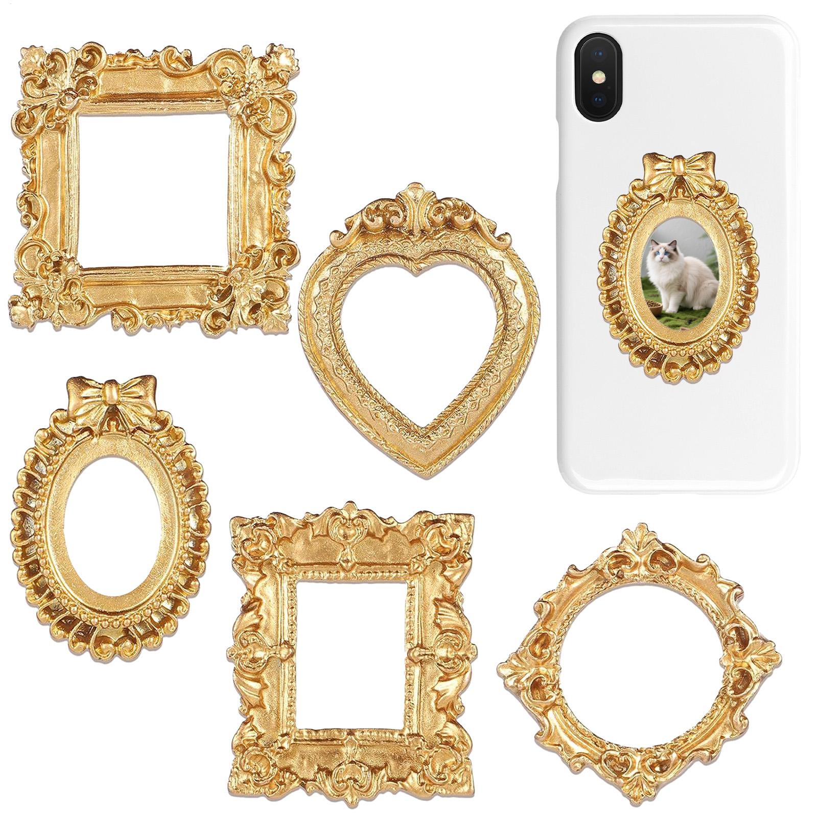 Background Resin Art - Conjunto de 5/9 Peças de Porta-Retratos