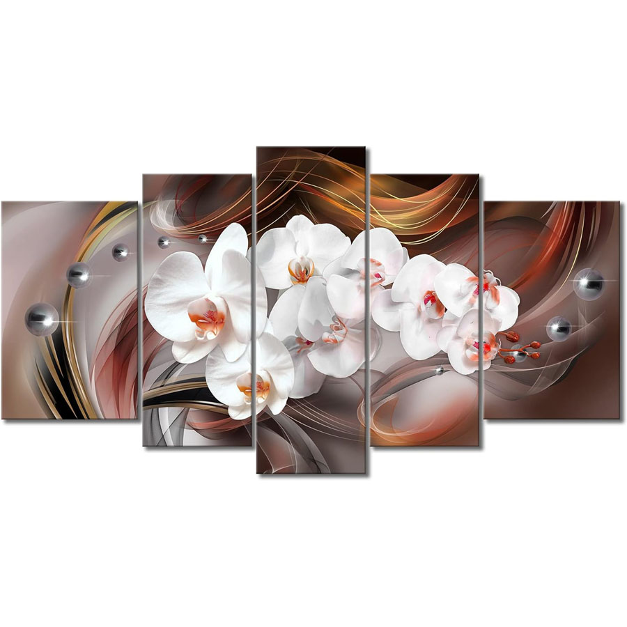 Background Resin Art - 5 peças de arte de parede