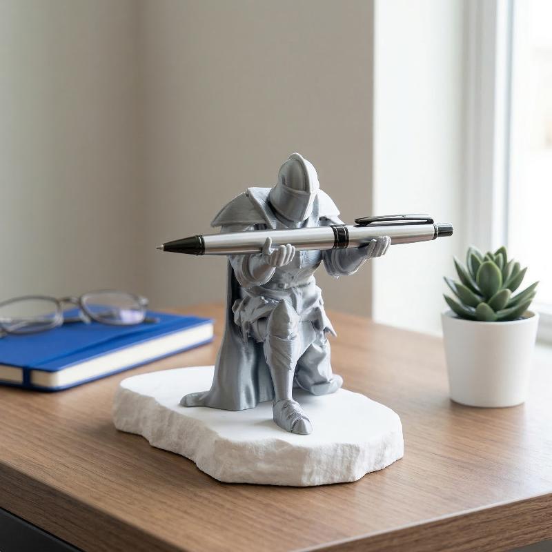Resin Art Price - Suporte para canetas em resina, armadura