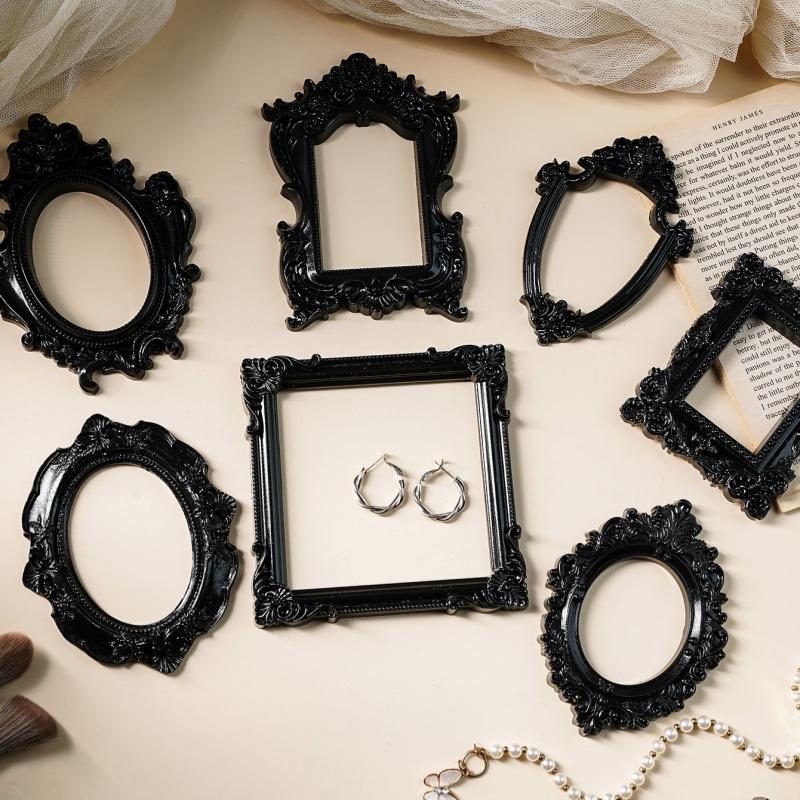 Resin Art Photo Frame - Porta-retratos de resina estilo europeu com