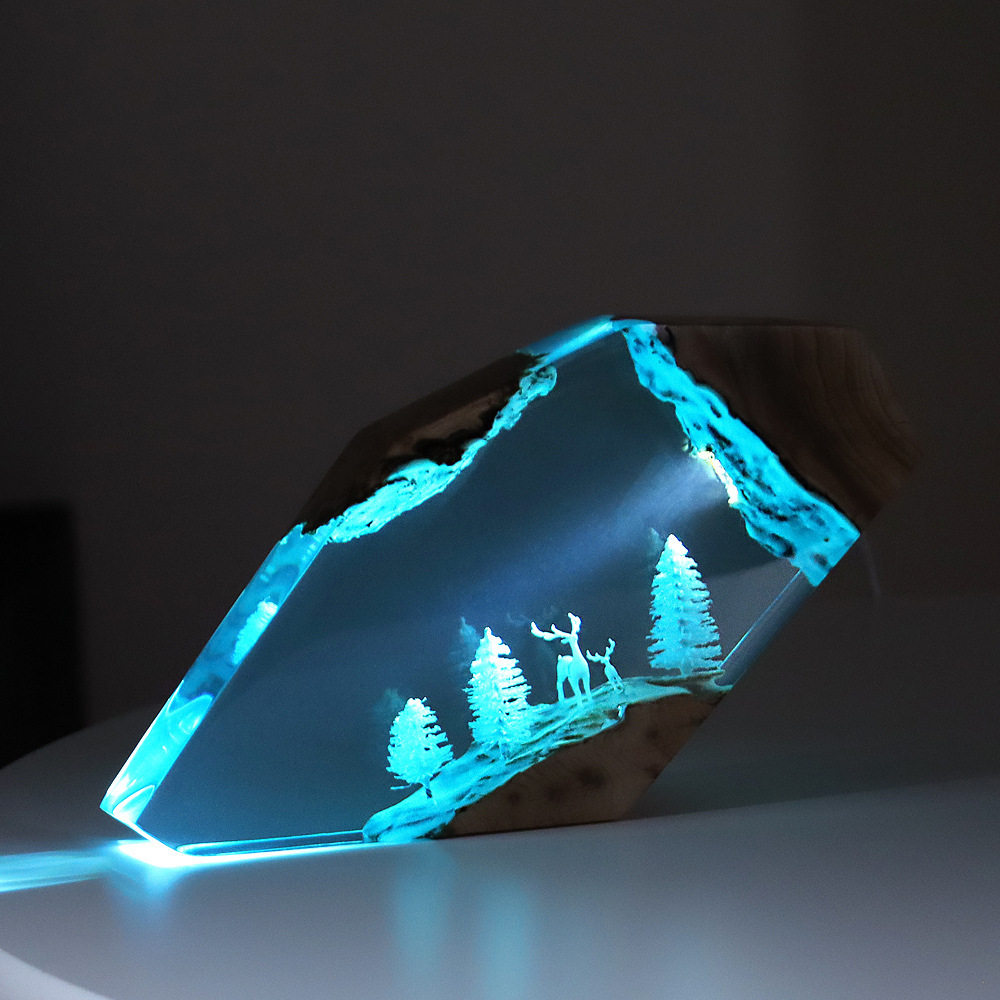 Resin Art And Craft - Arte de Mesa Fada da Floresta
