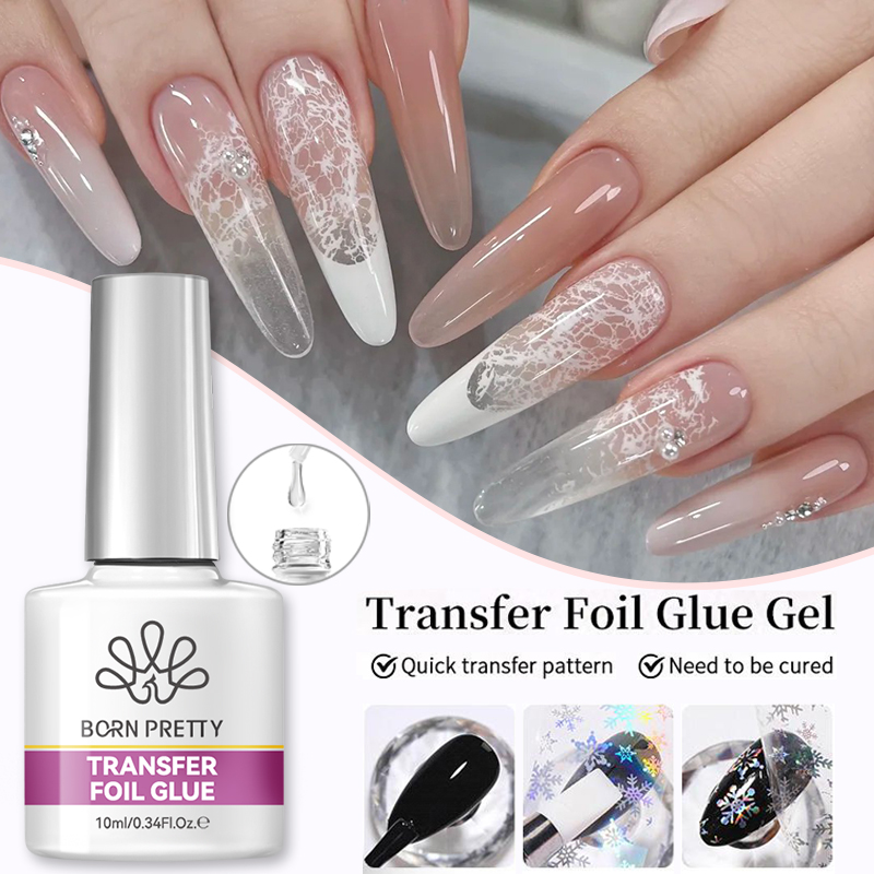Resin Art Uv Light - BORN PRETTY Gel Adesivo para Folhas