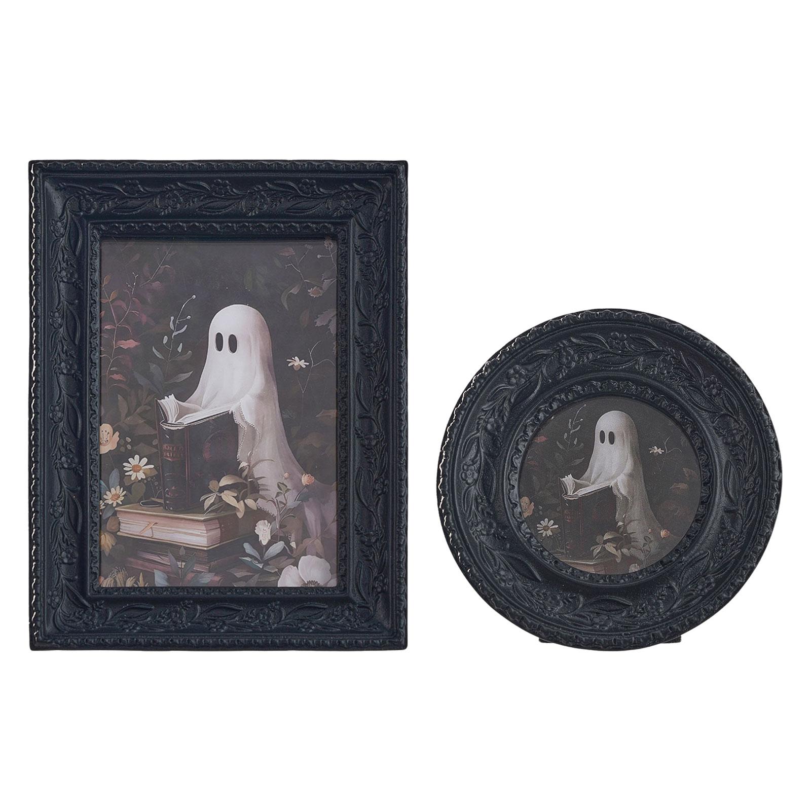 Resin Art Photo Frame - Moldura de imagem com design retrô,
