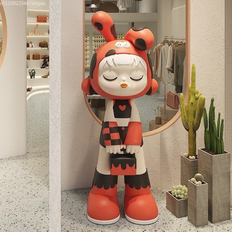 Estátua de Menina em Estilo Ca - Resin Art And Craft avaliação e preço