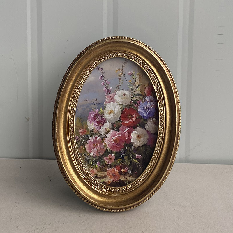 Moldura de foto dourada em rel - Resin Art Photo Frame avaliação e preço
