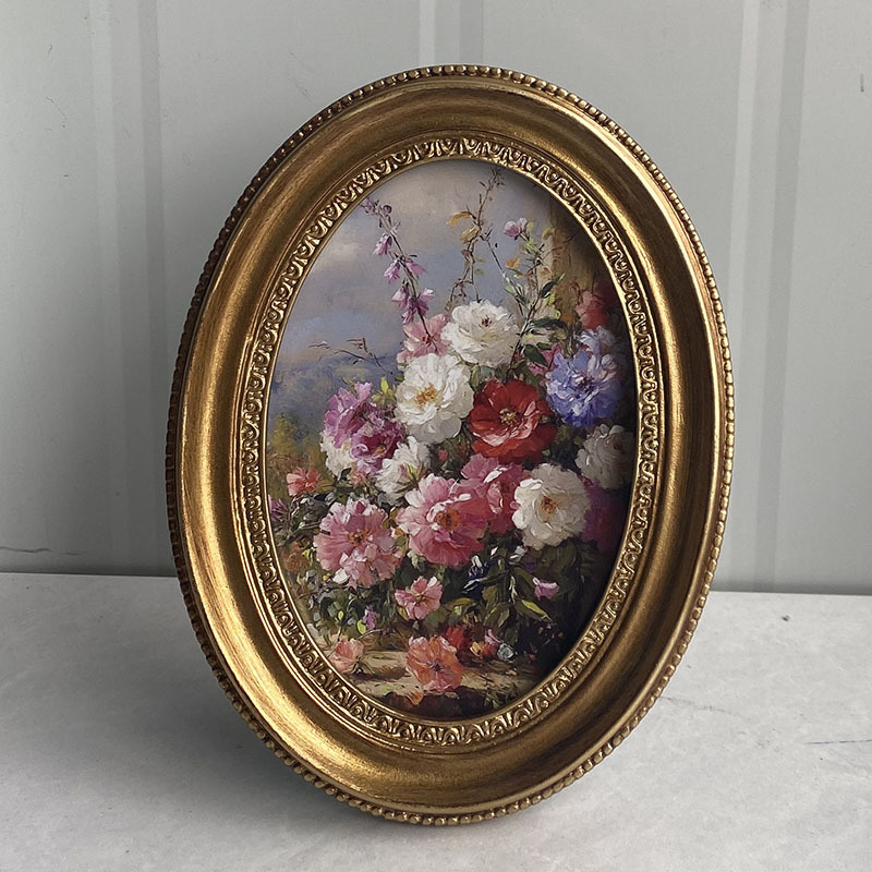 Moldura de foto dourada em rel - Resin Art Photo Frame avaliação e preço