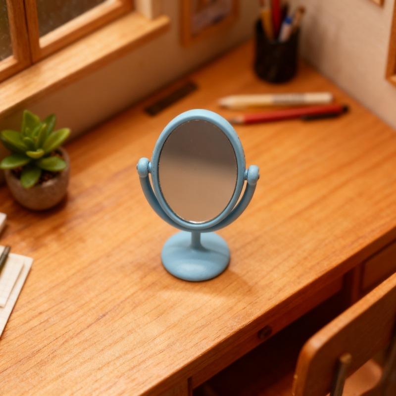1 Peça Miniatura Espelho Retrô - Resin Art Furniture avaliação e preço