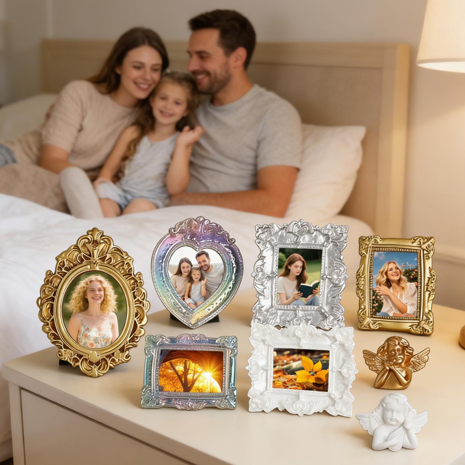 9 Peças de Acessórios Decorati - Resin Art Photo Frame avaliação e preço