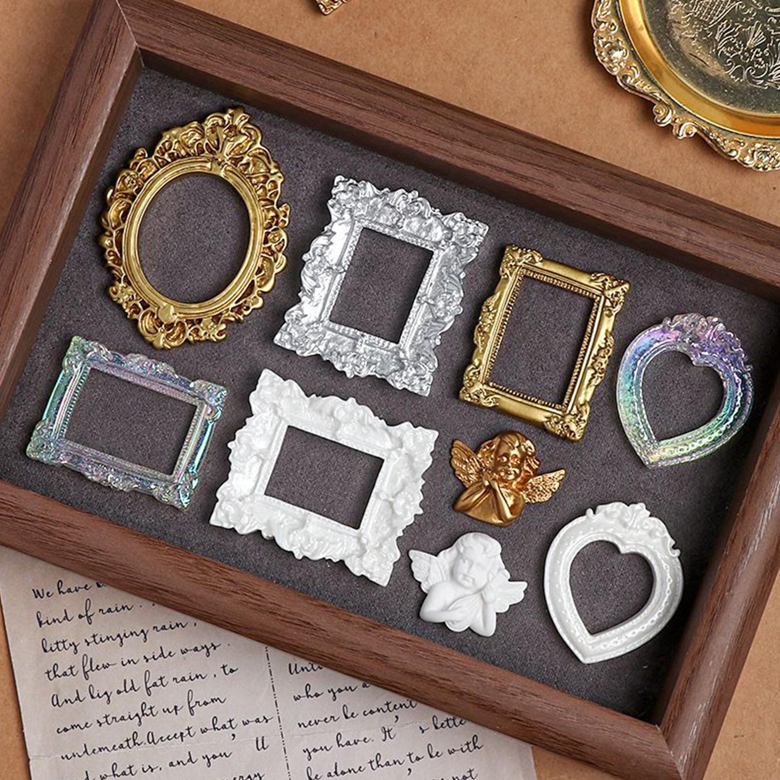 9 Peças de Acessórios Decorati - Resin Art Photo Frame avaliação e preço