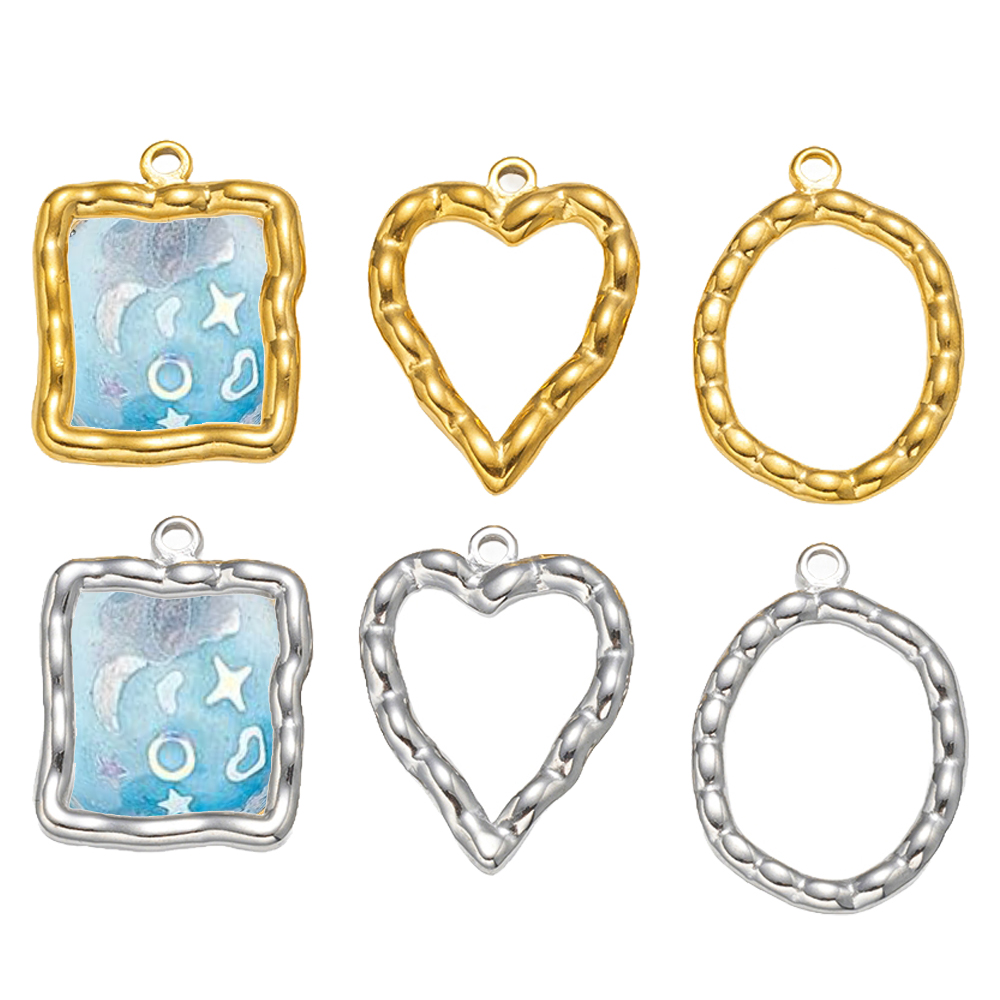 5 pçs de aço inoxidável coraçã - Resin Art And Craft avaliação e preço