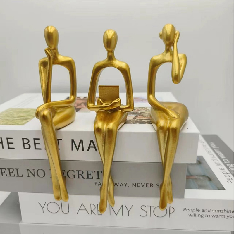 Pensador estátua figura abstra - Resin Art Furniture avaliação e preço