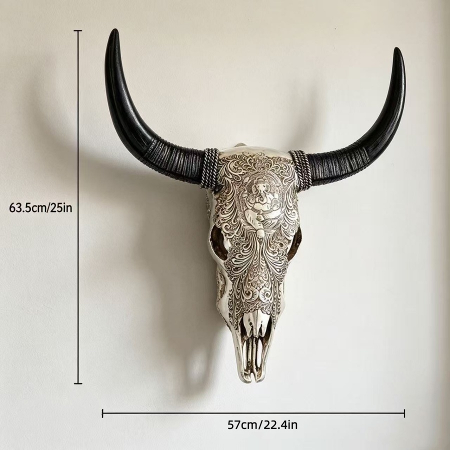 Decoração de Parede com Crânio - Resin Art Furniture avaliação e preço