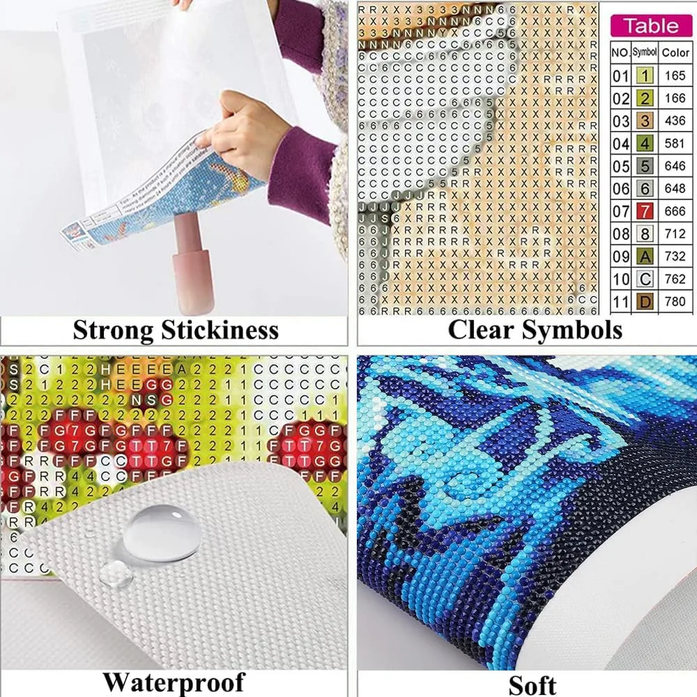 5d diy pintura diamante feitic - Resin Art Guide Book avaliação e preço