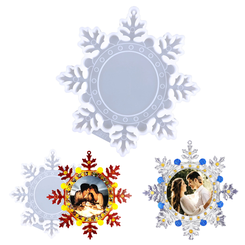 Moldura de foto de natal, resi - Resin Art Photo Frame avaliação e preço