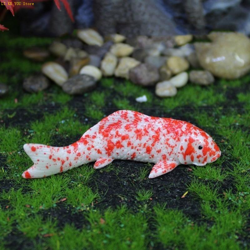 W3JE Peixe Camarão Enfeites Pe - Background Resin Art avaliação e preço