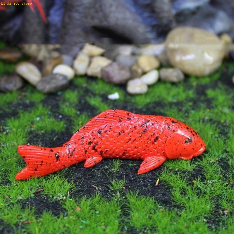 W3JE Peixe Camarão Enfeites Pe - Background Resin Art avaliação e preço