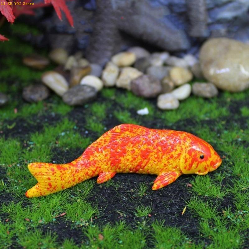 W3JE Peixe Camarão Enfeites Pe - Background Resin Art avaliação e preço