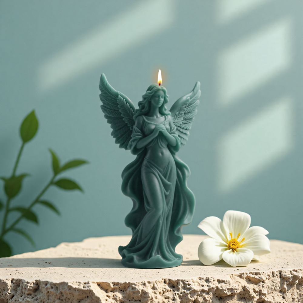 Asas deusa perfumado molde de  - Resin Art Furniture avaliação e preço