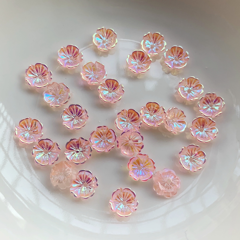Flores 8mm brincos acessórios  - Resin Art Earrings Design avaliação e preço