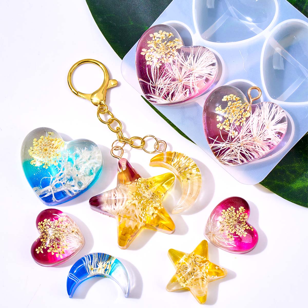 Molde de Silicone para Pingent - Resin Art Products avaliação e preço
