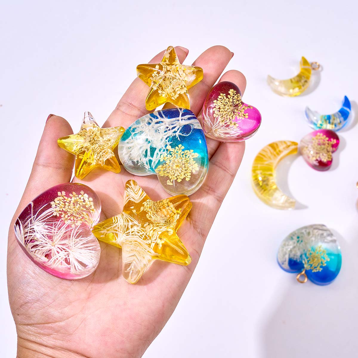 Molde de Silicone para Pingent - Resin Art Products avaliação e preço