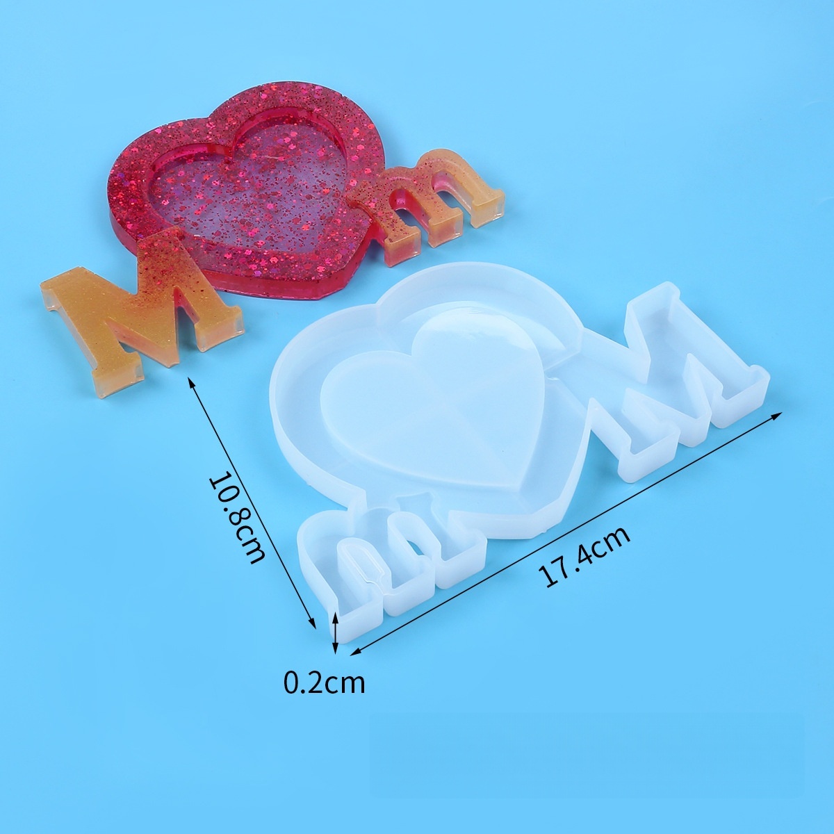 Molde de Silicone para Resina  - Resin Art Products avaliação e preço