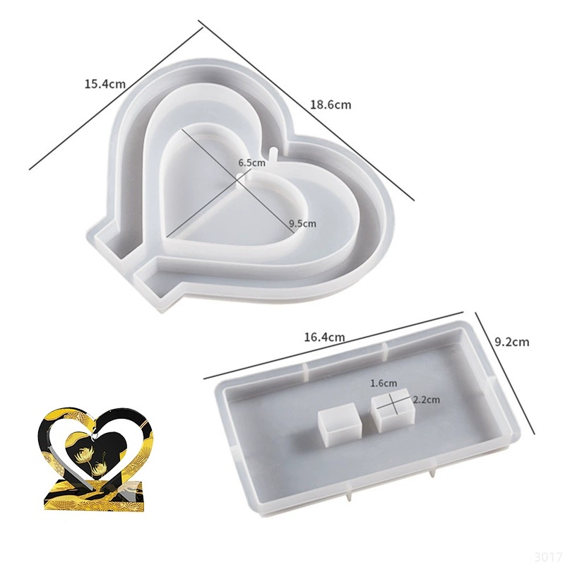 Molde de Silicone para Resina  - Resin Art Products avaliação e preço