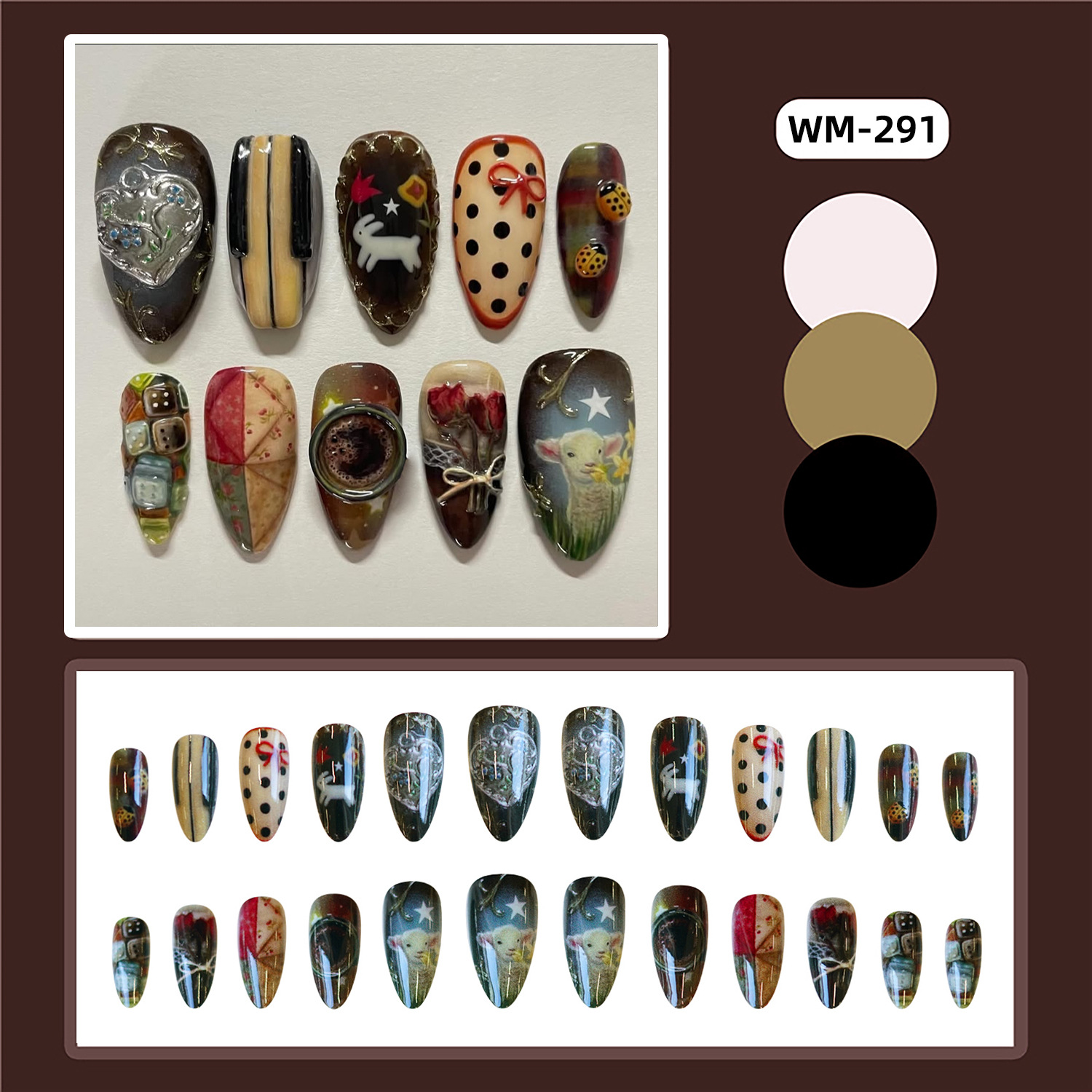24 pçs estilo country do vinta - Resin Art Liquid avaliação e preço