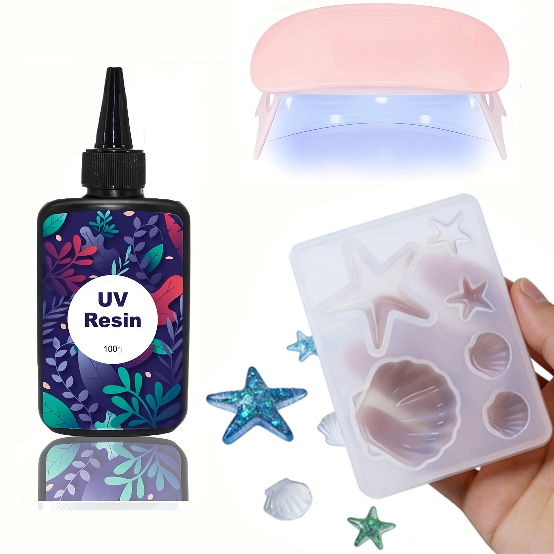 Molde de Silicone para Pingent - Resin Art Liquid avaliação e preço