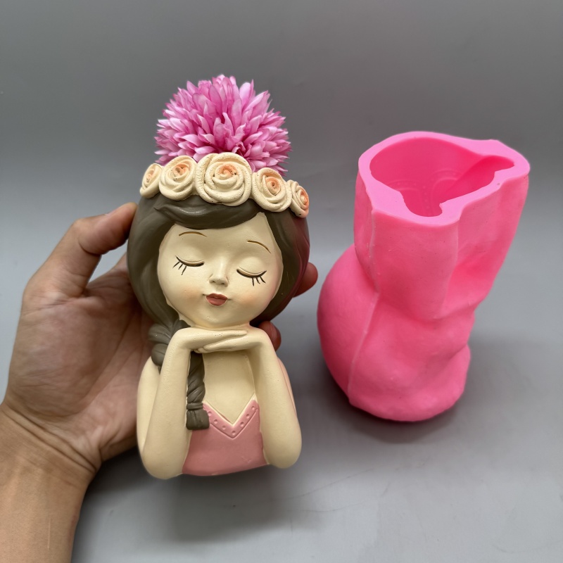 Molde de silicone para vaso de - Resin Art Furniture avaliação e preço