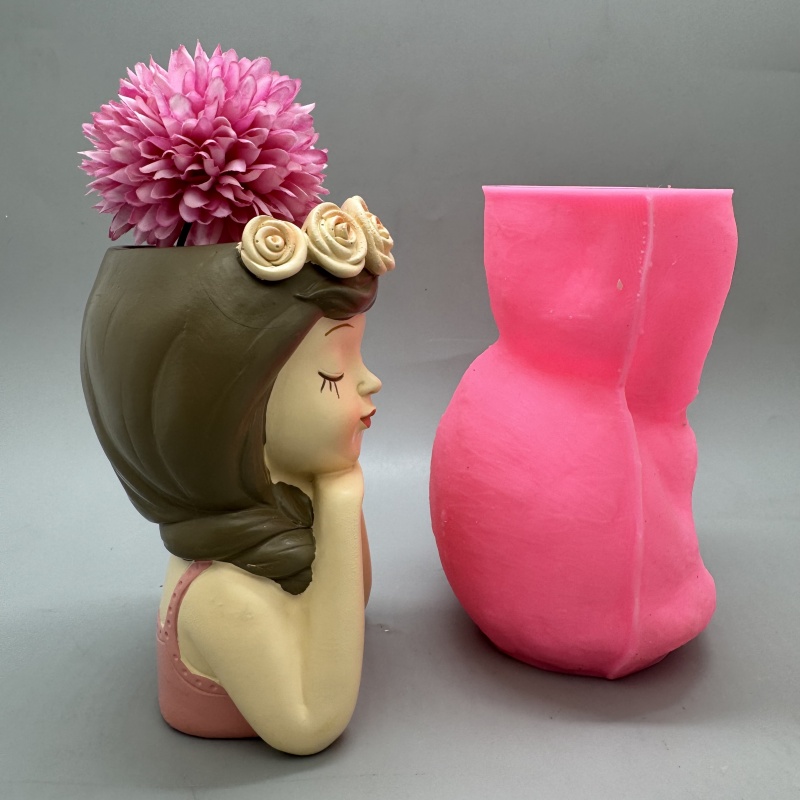 Molde de silicone para vaso de - Resin Art Furniture avaliação e preço