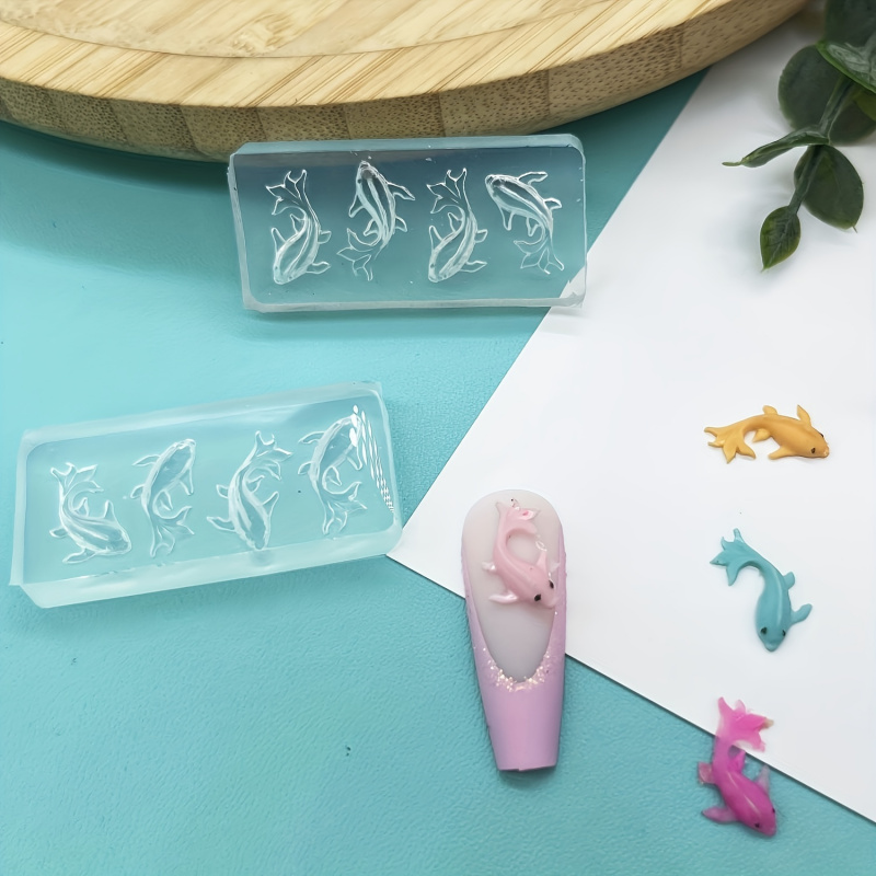 FishSilicone Mold Suit para Na - Resin Art Earrings Design avaliação e preço