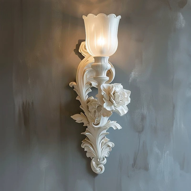 Luminária de parede francesa,  - Background Resin Art avaliação e preço