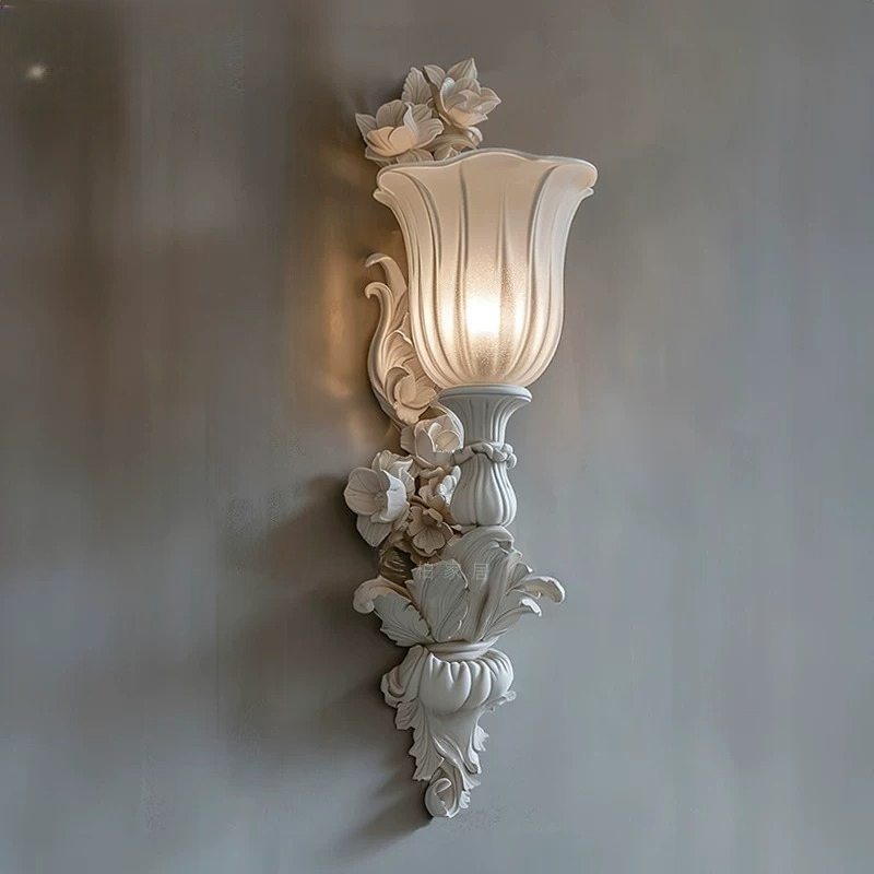 Luminária de parede francesa,  - Background Resin Art avaliação e preço