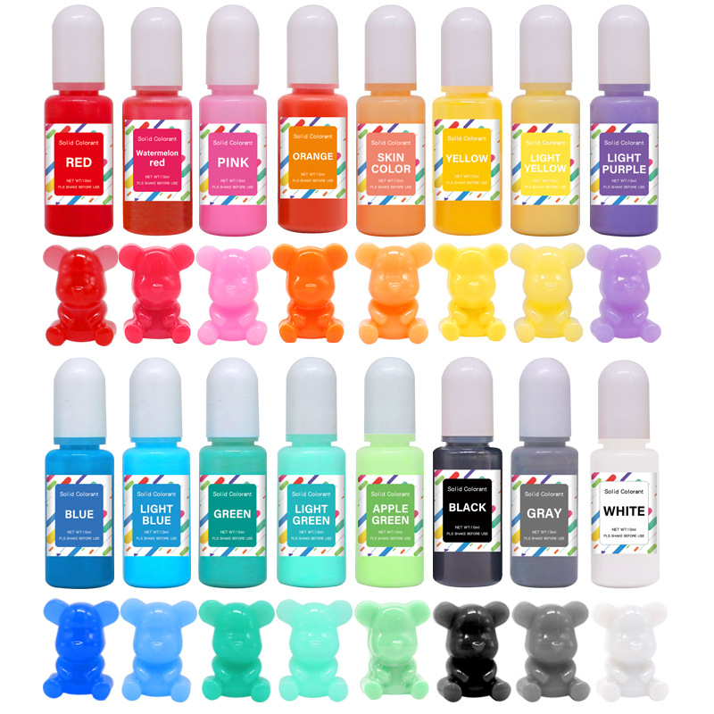 Diy resina epóxi pigmento kit  - Resin Art Liquid avaliação e preço