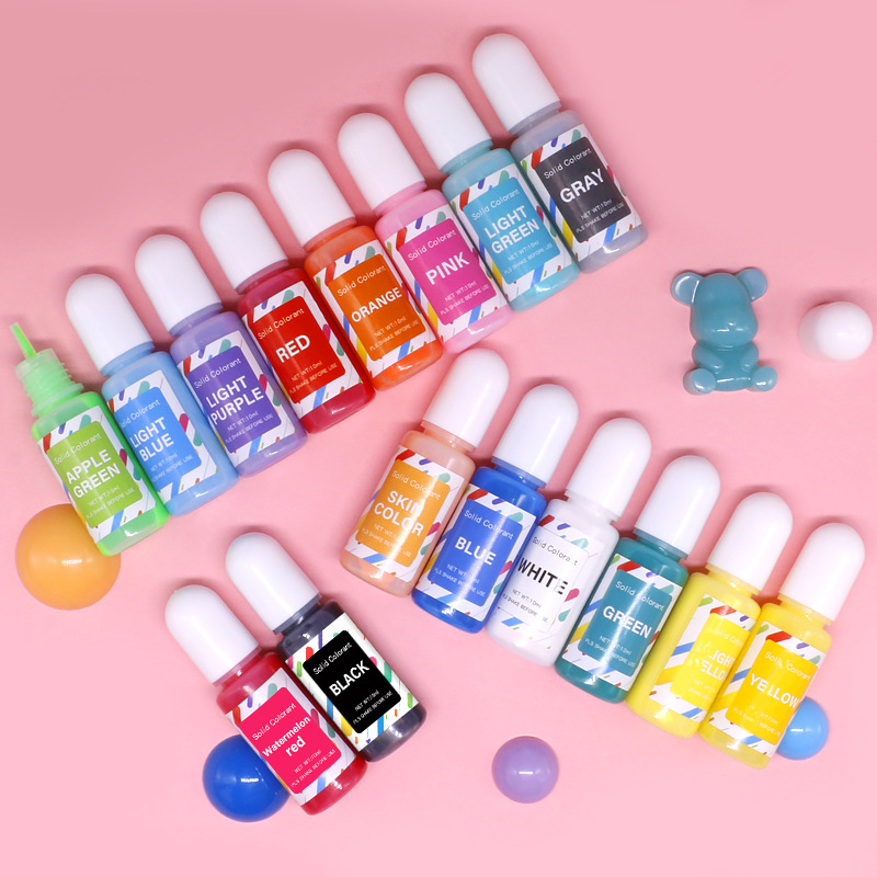 Diy resina epóxi pigmento kit  - Resin Art Liquid avaliação e preço