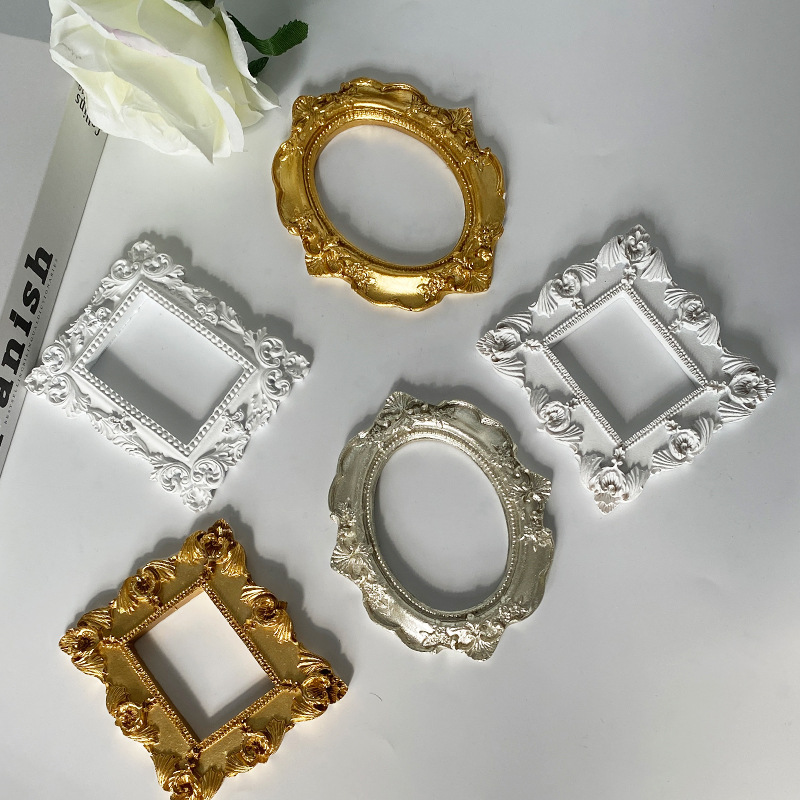 Mini moldura de foto pequena d - Resin Art Photo Frame avaliação e preço