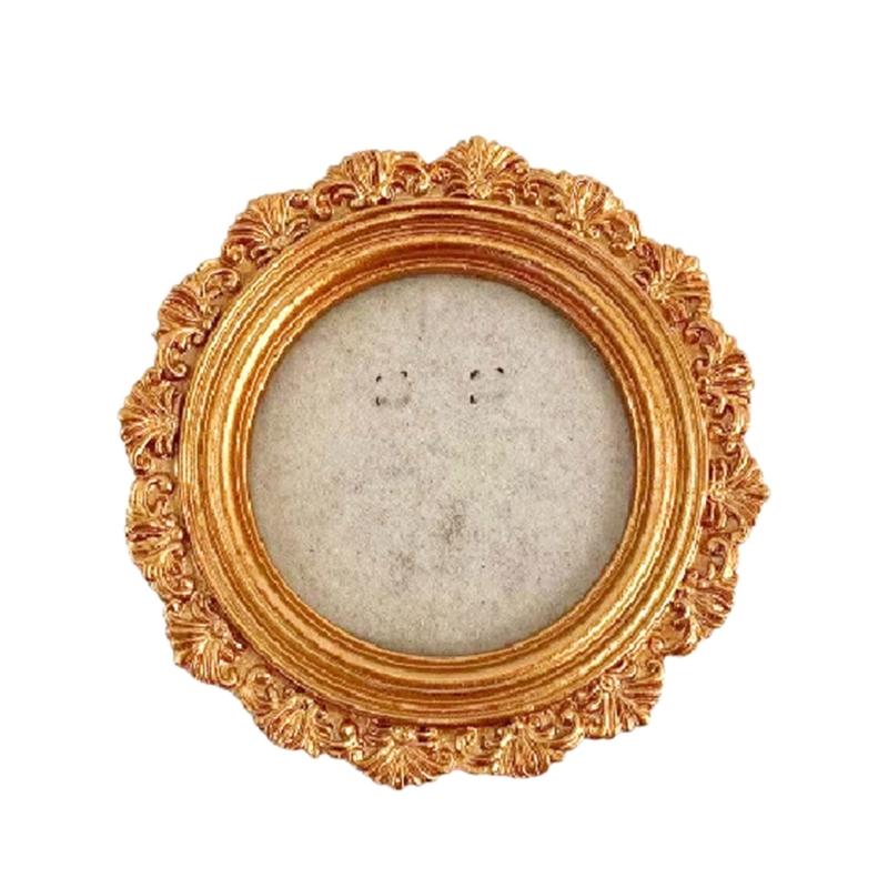 Y1ud mini moldura retrô com su - Resin Art Photo Frame avaliação e preço