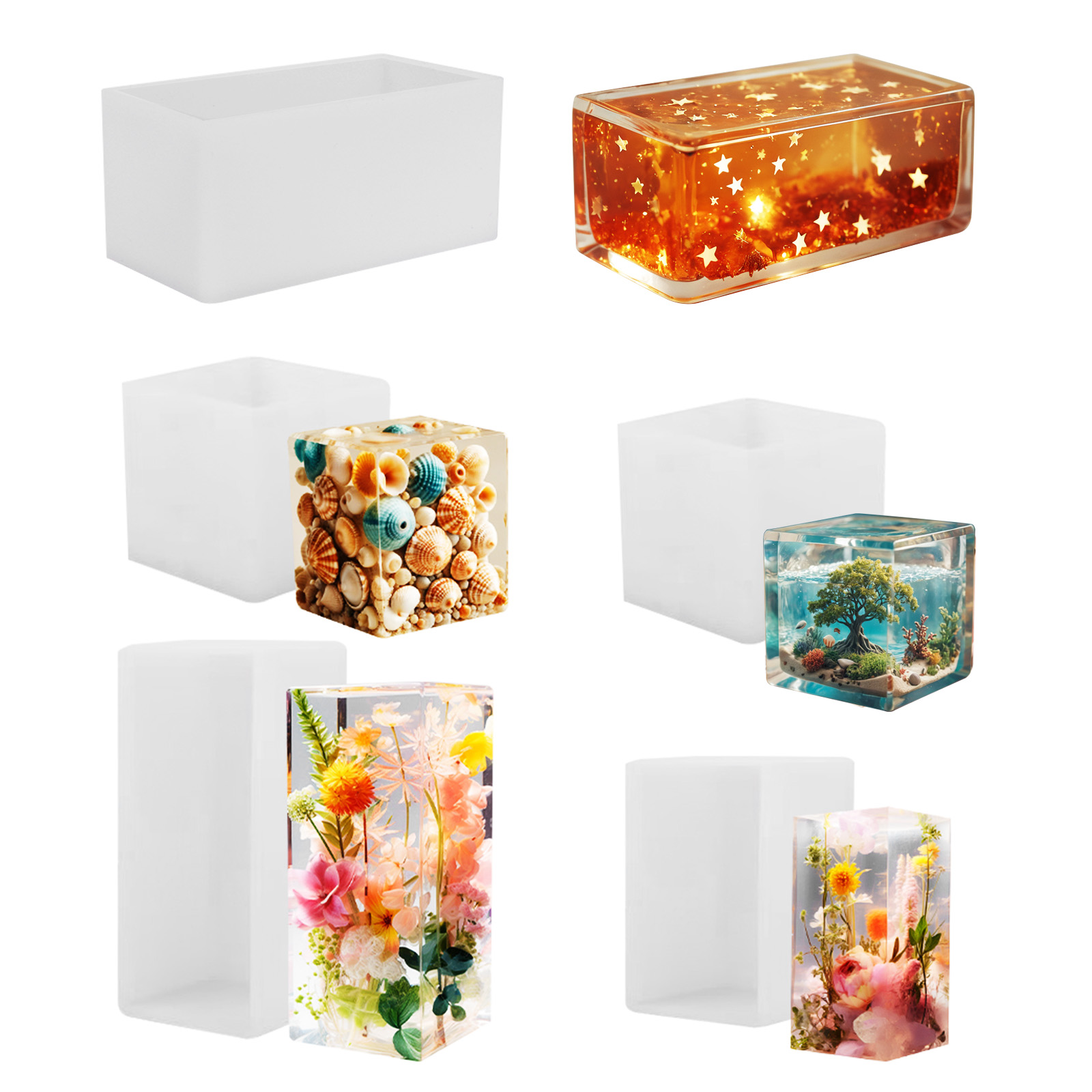 Molde de Silicone para Fundiçã - Resin Art Liquid avaliação e preço