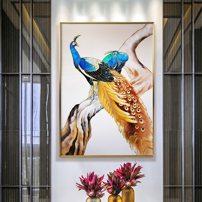 Pintura de Parede Artesanal em - Background Resin Art avaliação e preço