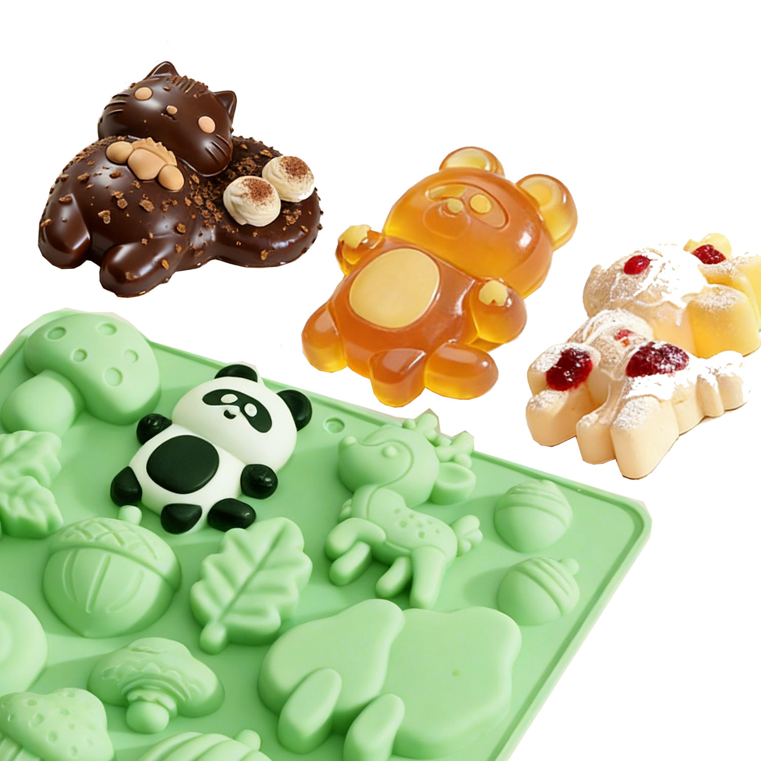 Forma de Silicone para Bolo em - Resin Art And Craft avaliação e preço