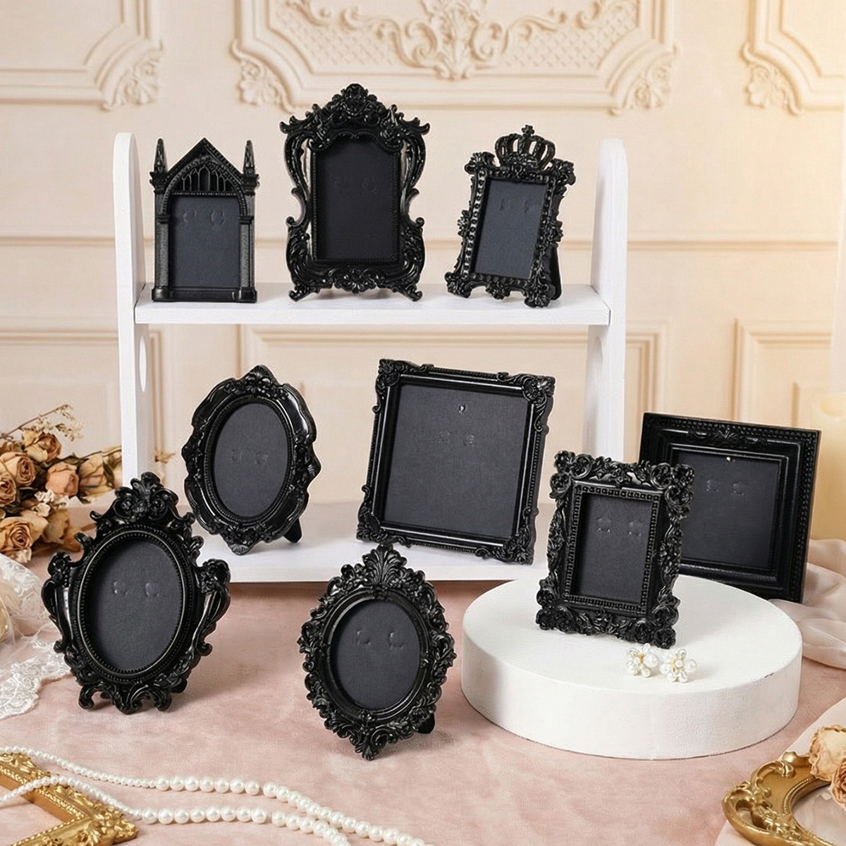 Mini Porta-Retratos Retrô, Ade - Resin Art Photo Frame avaliação e preço