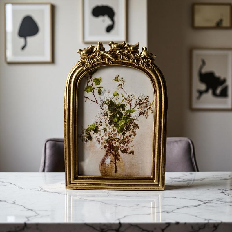Porta-Retrato Oval Pequeno Ret - Resin Art On Wall avaliação e preço