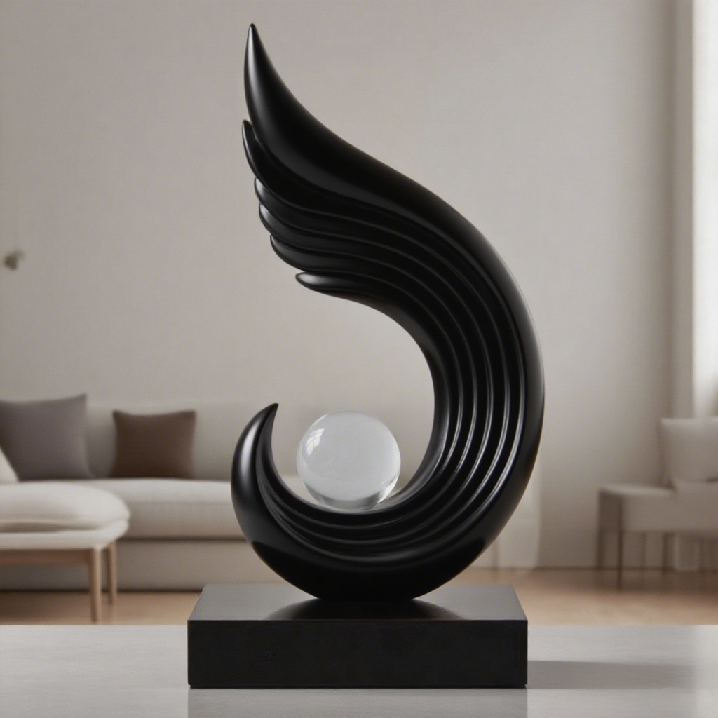 1 peça de ornamento de prosper - Resin Art Furniture avaliação e preço