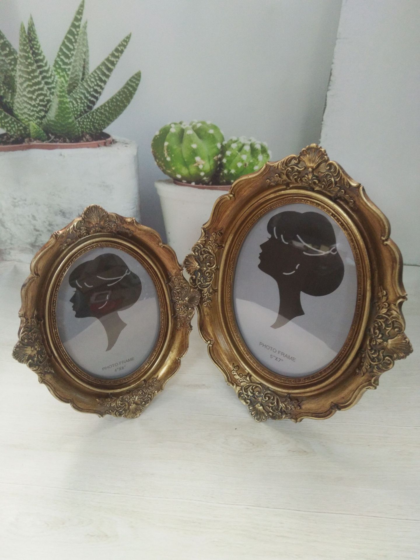 Decoração oval moldura de foto - Resin Art Photo Frame avaliação e preço