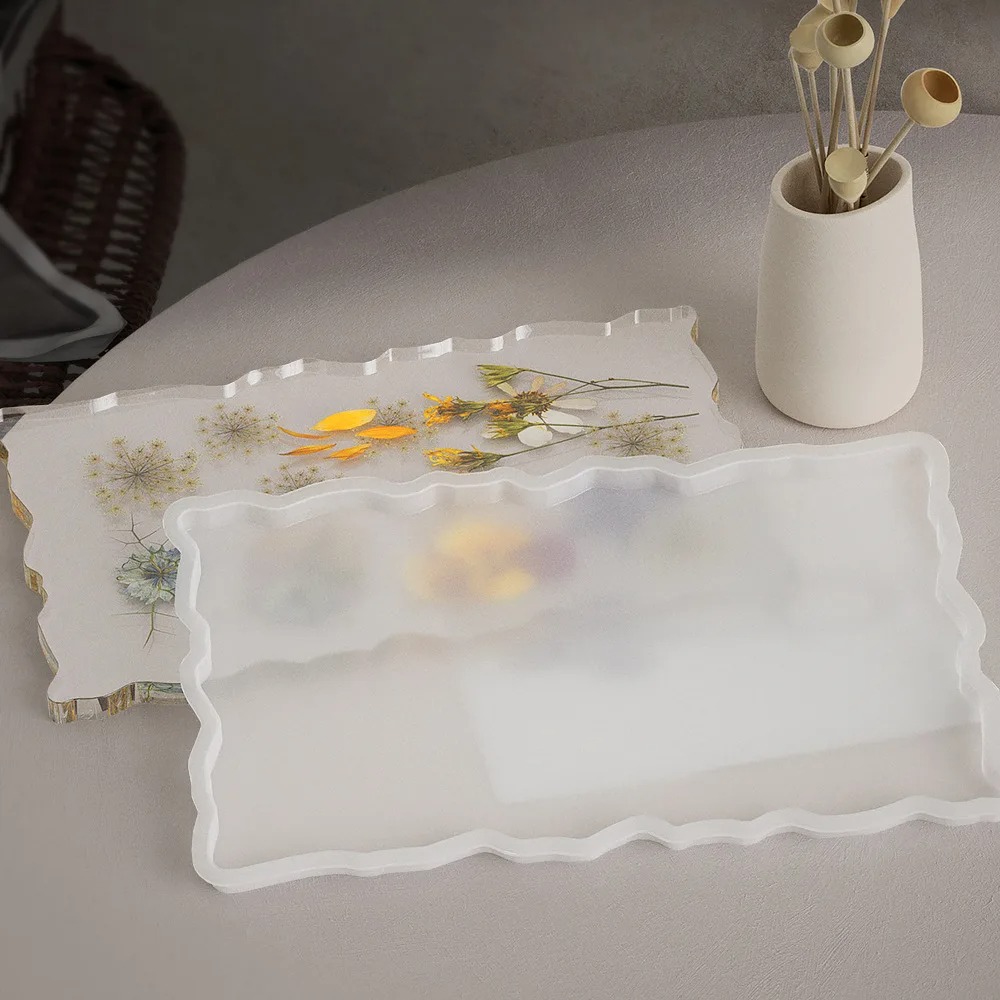 Bandeja de resina epóxi molde  - Resin Art Price avaliação e preço
