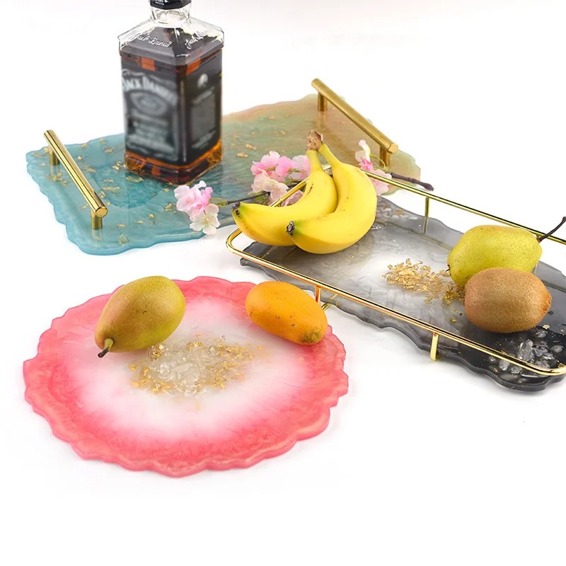 Bandeja de resina epóxi molde  - Resin Art Price avaliação e preço